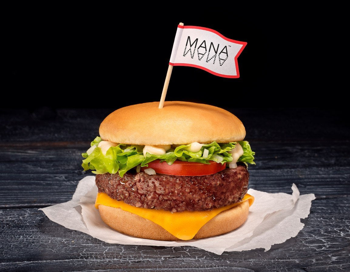 Der erste vegane complete-food Burger der Welt: ManaBurger